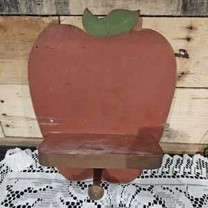 Vintage Cottagecore Apple Shelf